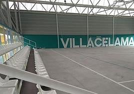 Pabellón polideportivo de Villacelama.