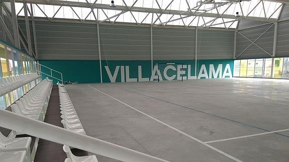 Pabellón polideportivo de Villacelama.