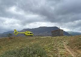 Rescate en el pico Fontún.