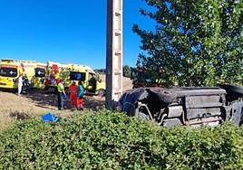 Lugar en el que se ha producido el fatal accidente en la provincia.