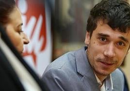 El coordinador locla de IU en León, Javier Arias.