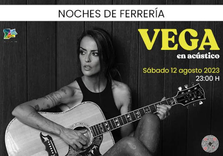 Últimas entradas para el concierto de Vega en el Museo de la Siderurgia.