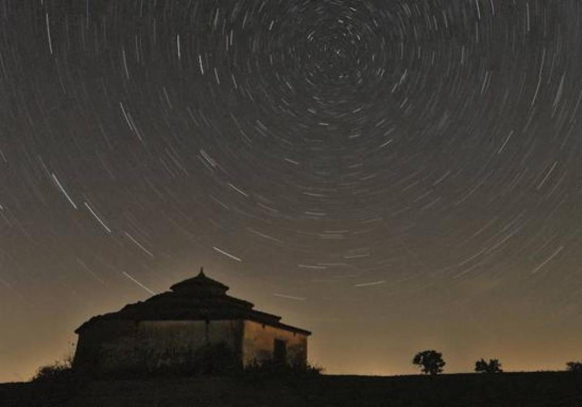 Una luvia de estrellas.