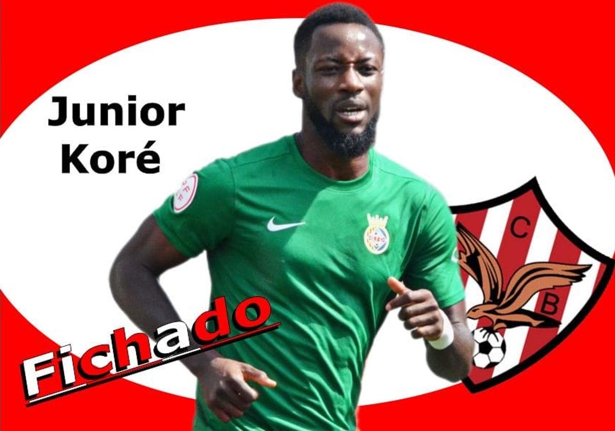 Junior Koré, nuevo jugador del Bembibre.