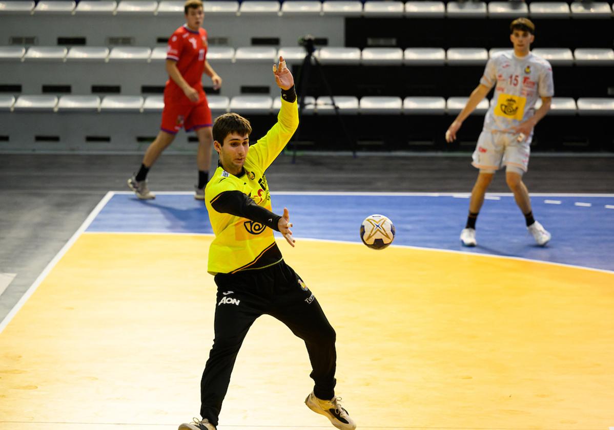 Álvaro Pérez durante el Mundial en una imagen de archivo.