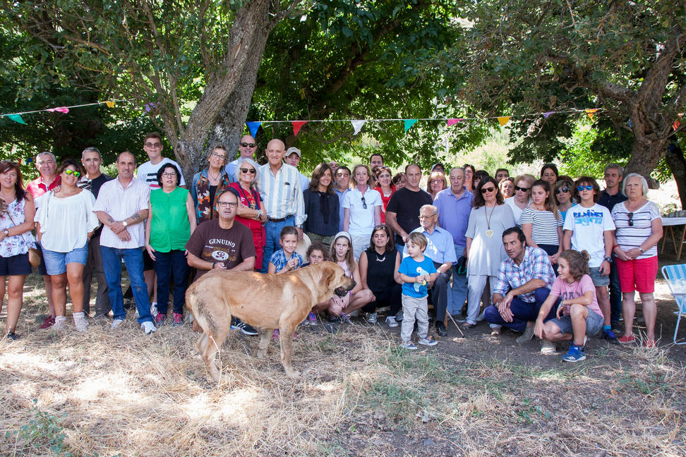 Fiesta-encuentro de los vecinos de Camposillo en 2017.