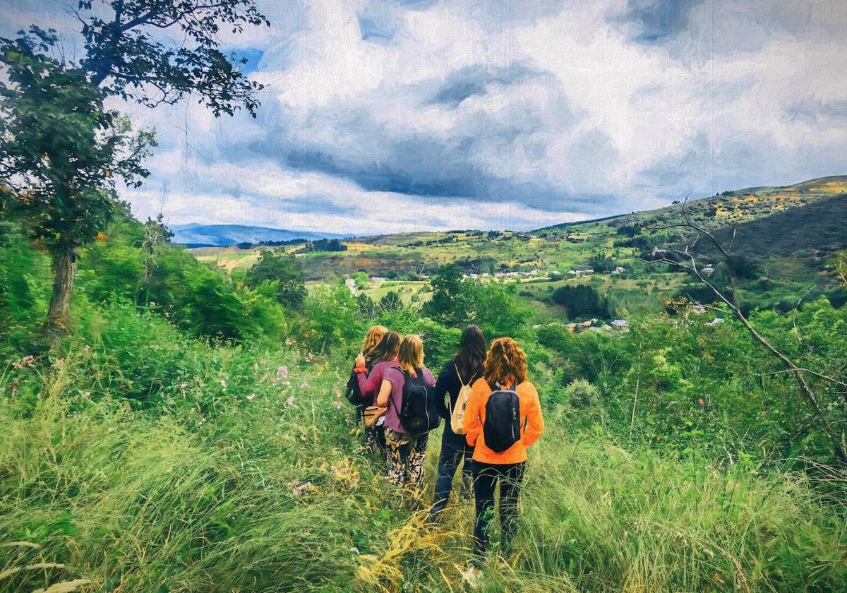 Ruta por la naturaleza.