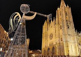 Una de las iluminaciones navideñas que más han gustado a los leoneses de los últimos años.