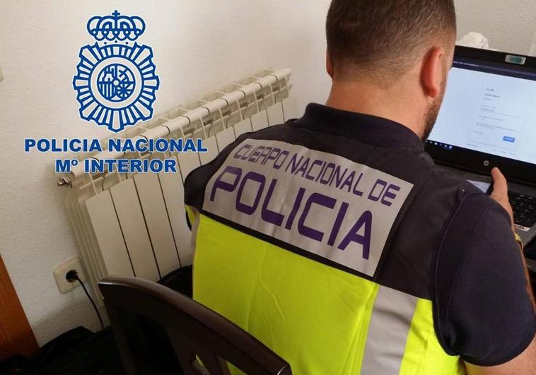 Imagen de archivo de la Policía Nacional en una investigación.