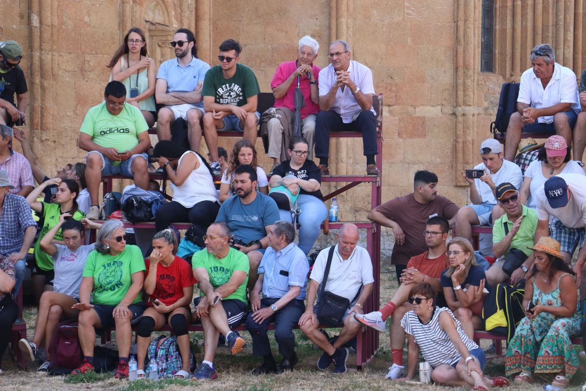 El público asistente al corro de lucha