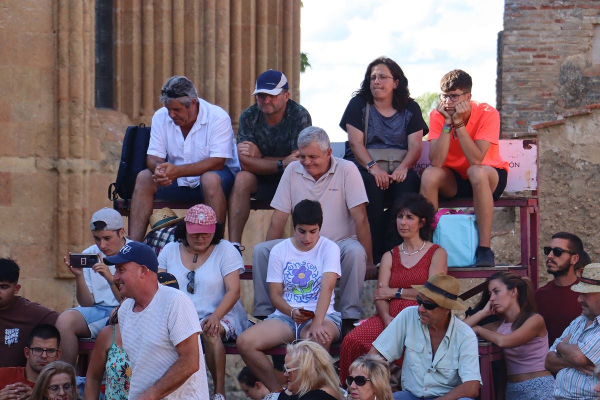 El público asistente al corro de lucha