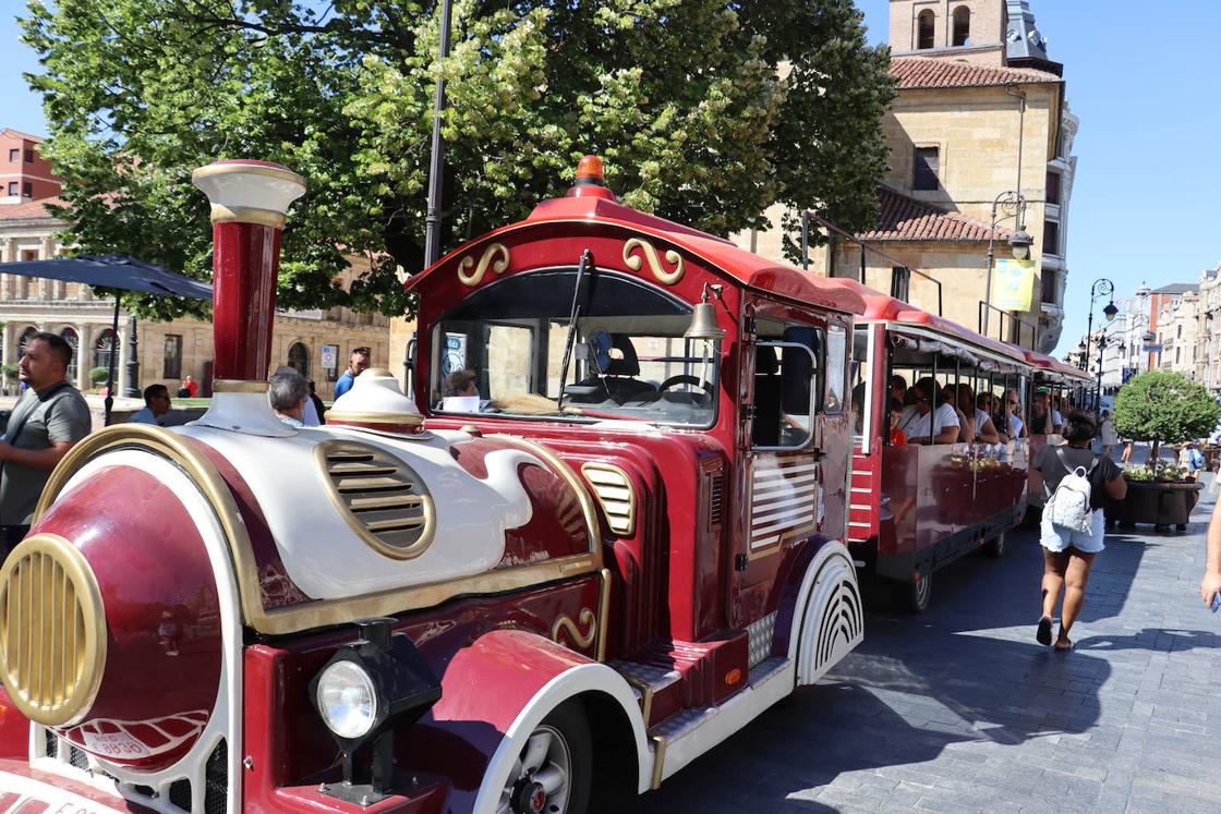 El tren turístico, todo un imprescindible para conocer la ciudad de una forma divertida.