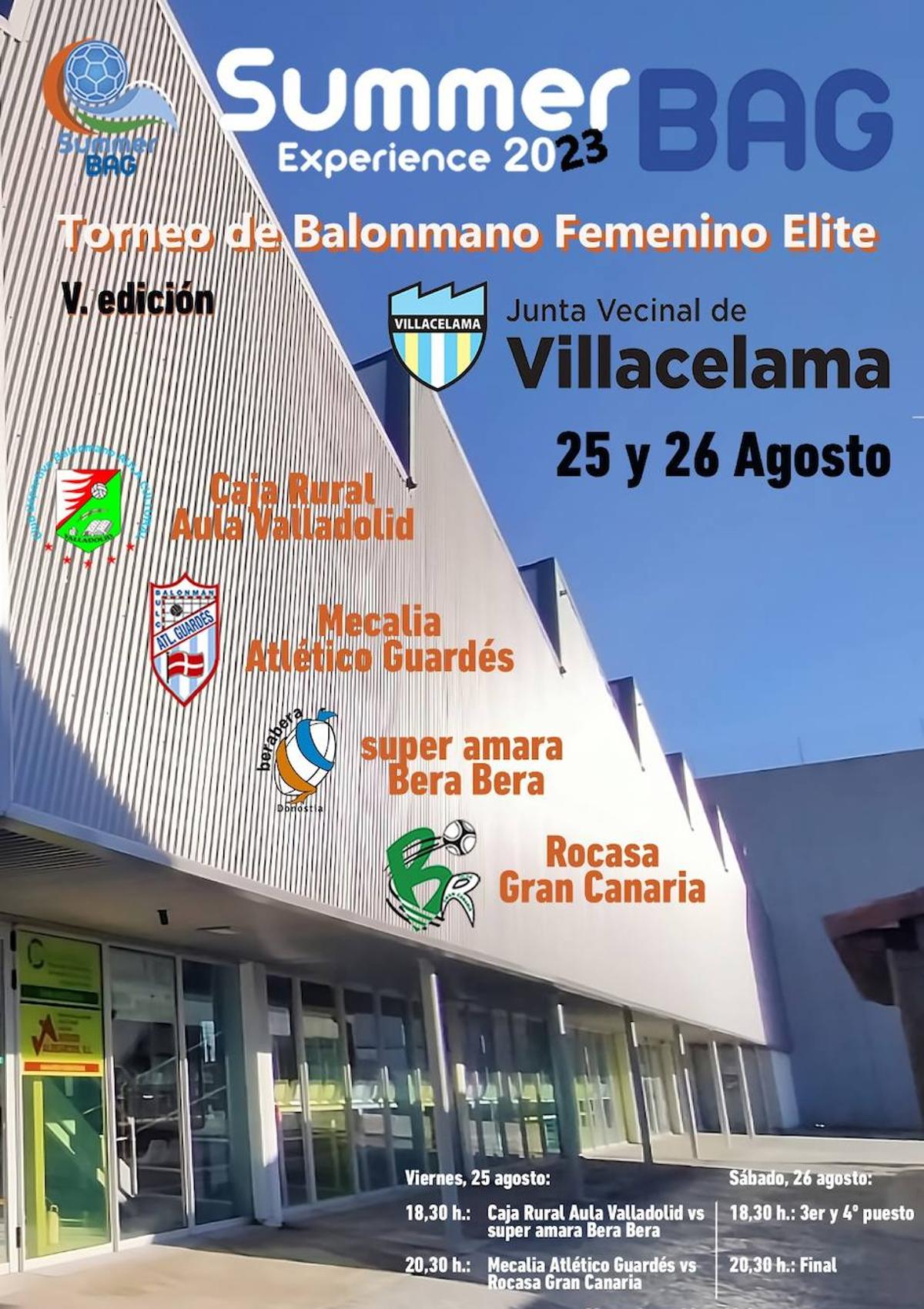 Villacelama acoge la sexta edición de su Torneo de Balonmano Femenino Élite