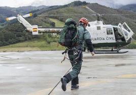 GREIM de Guardia Civil en Posada de Valdeón.