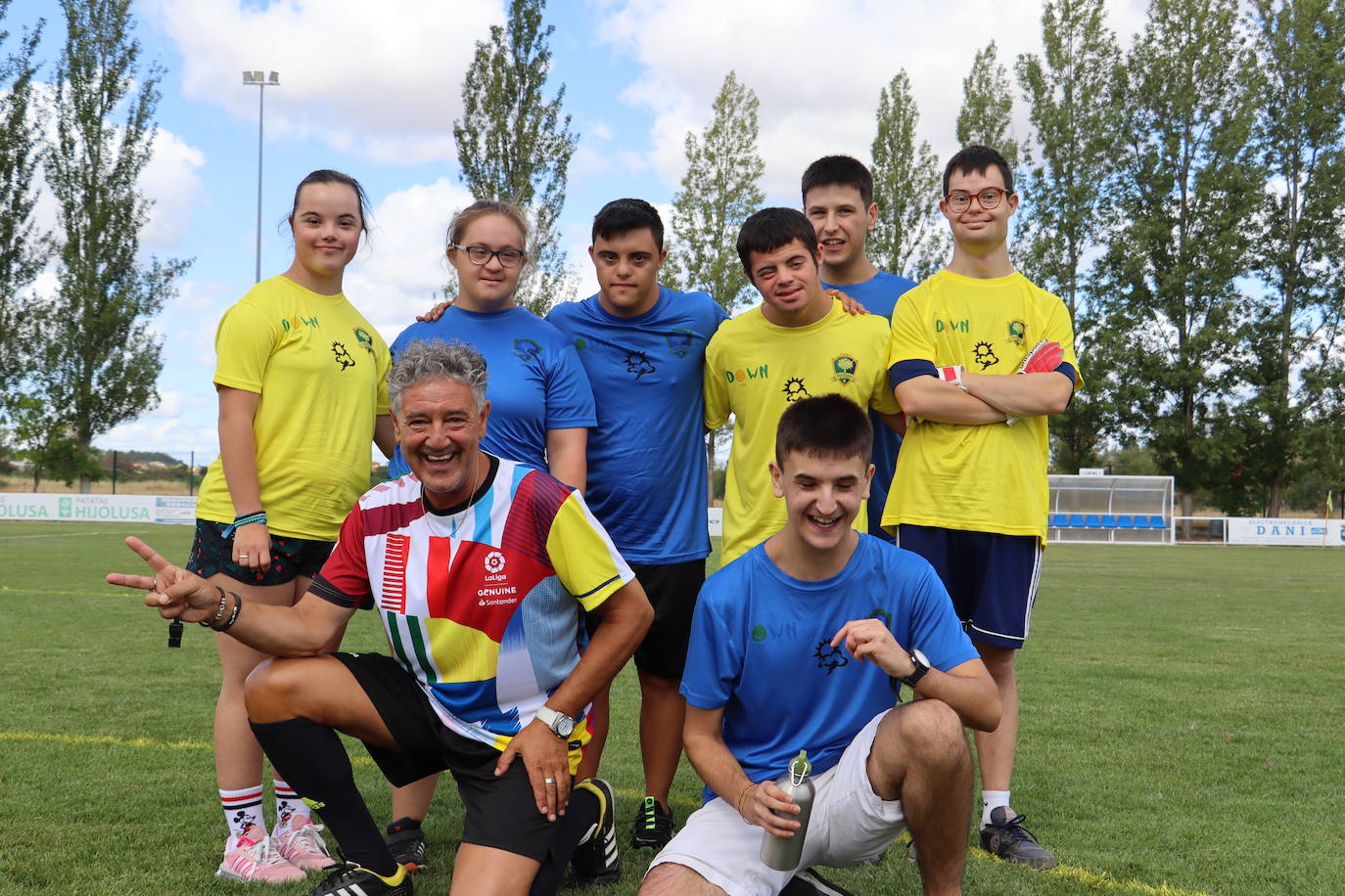 Partido solidario en Santovenia de la Valdoncina