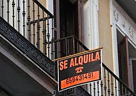 Imagen de archivo vivienda en alquiler.