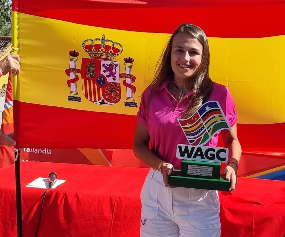 La berciana Emma Calleja se lleva el World Amateur Championship Spain.