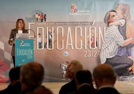 La consejera de Educación presenta el nuevo curso escolar.