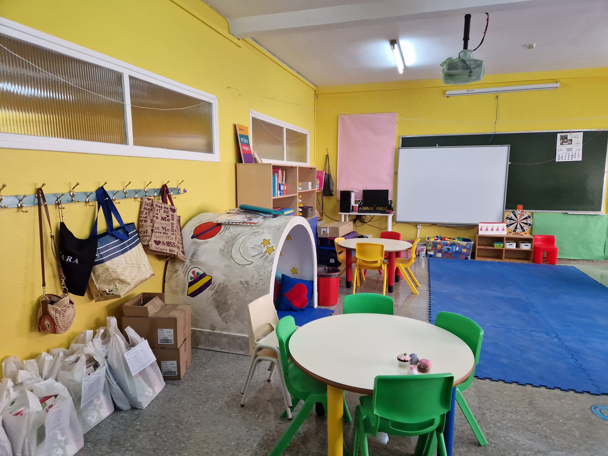 Las clases se preparan para el incio de curso