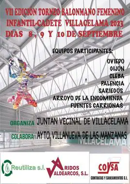 Villacelama acoge el VII Torneo de Balonmano Femenino Infantil-Cadete
