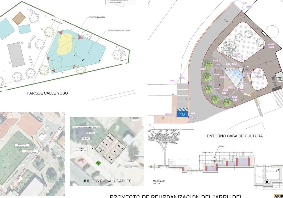 Proyecto de reurbanización del ARRU de Pinilla.