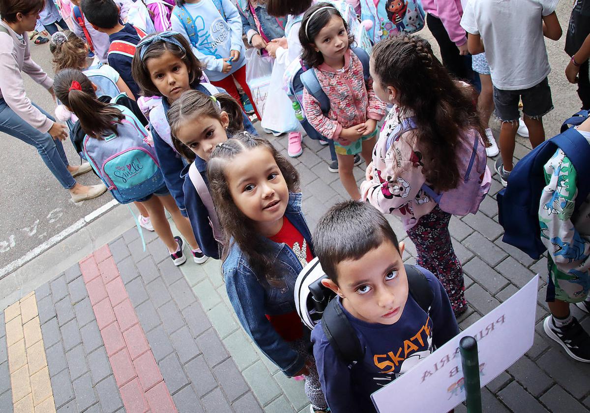 Primer día de clase en León