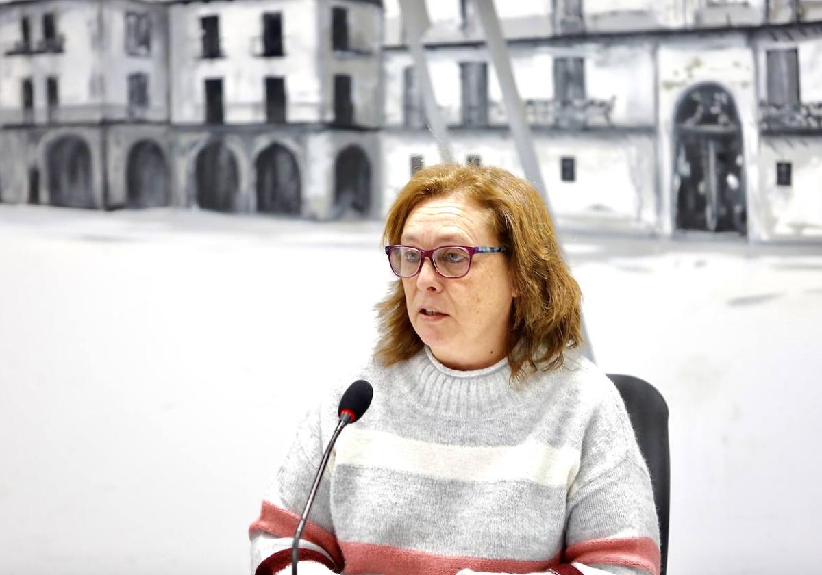 La nueva directora de Cáritas León, Aurora Baza, en una imagen de archivo.