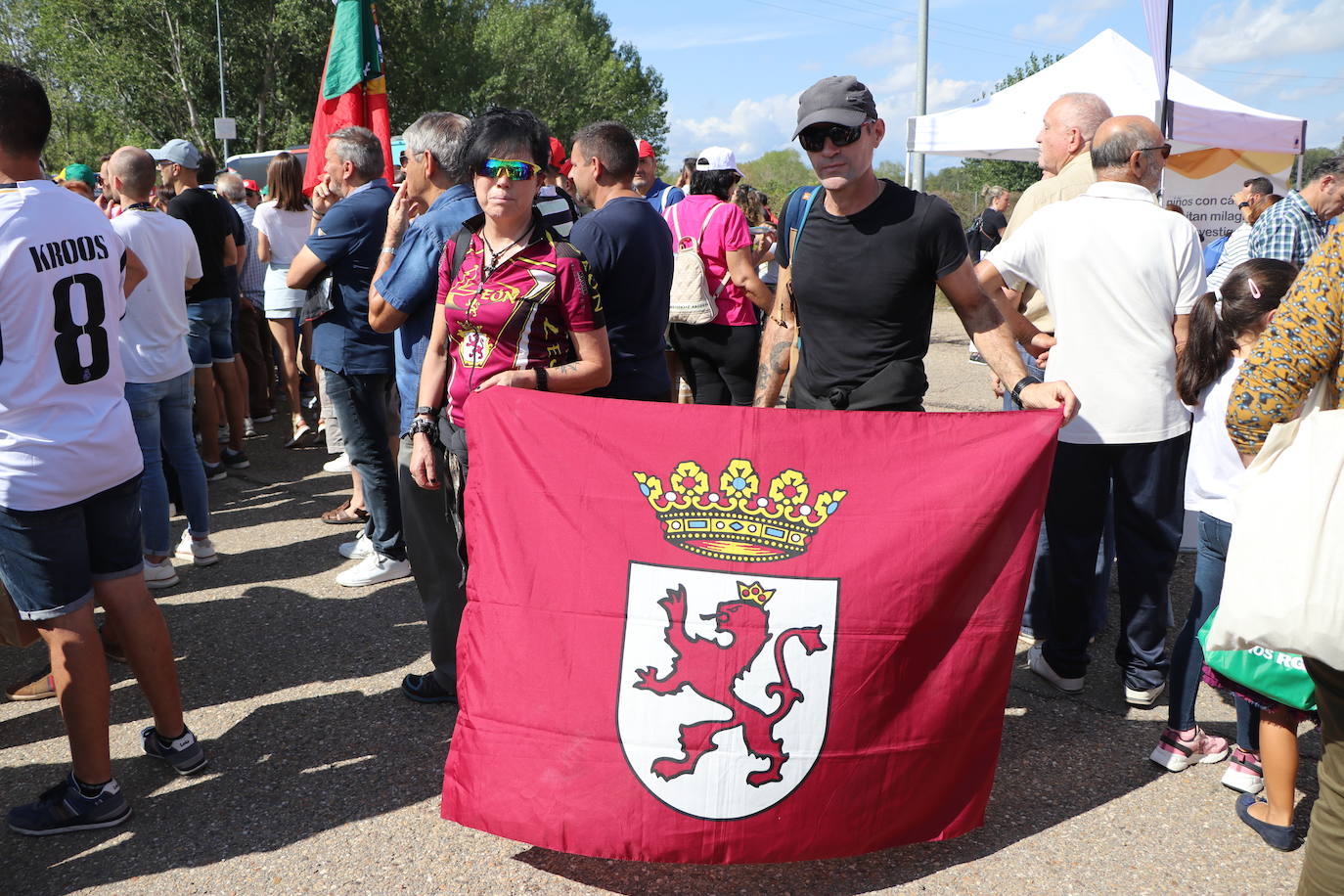 La Vuelta España en La Bañeza