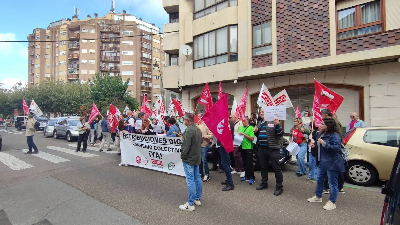 Vista general de la manifestación.