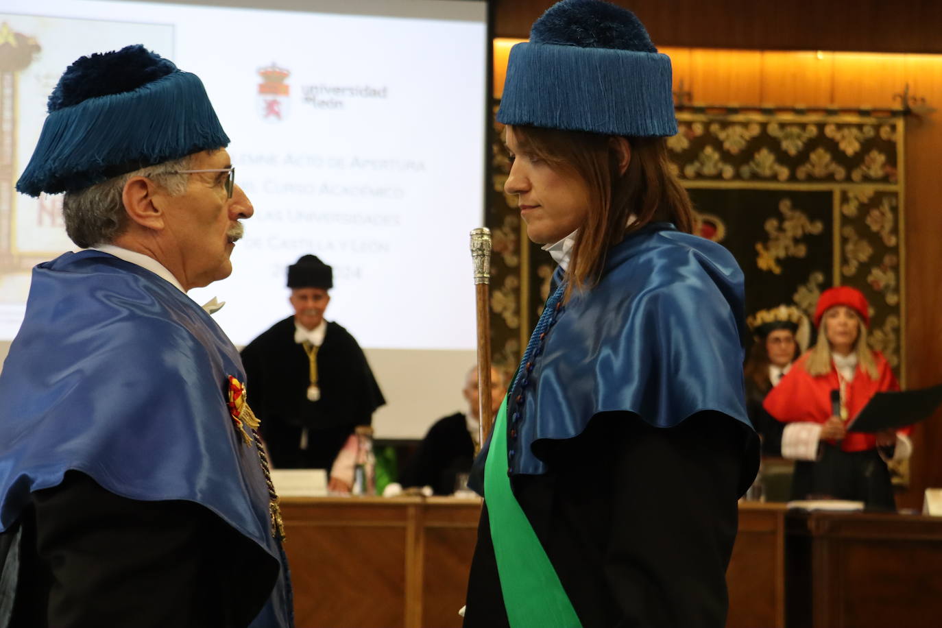 Estanislao de Luis Calabuig se despide como maestro de ceremonias de la ULE