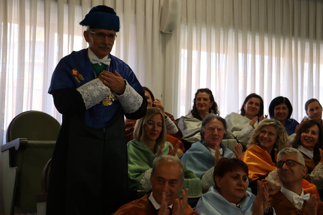 Estanislao de Luis Calabuig se despide como maestro de ceremonias de la ULE