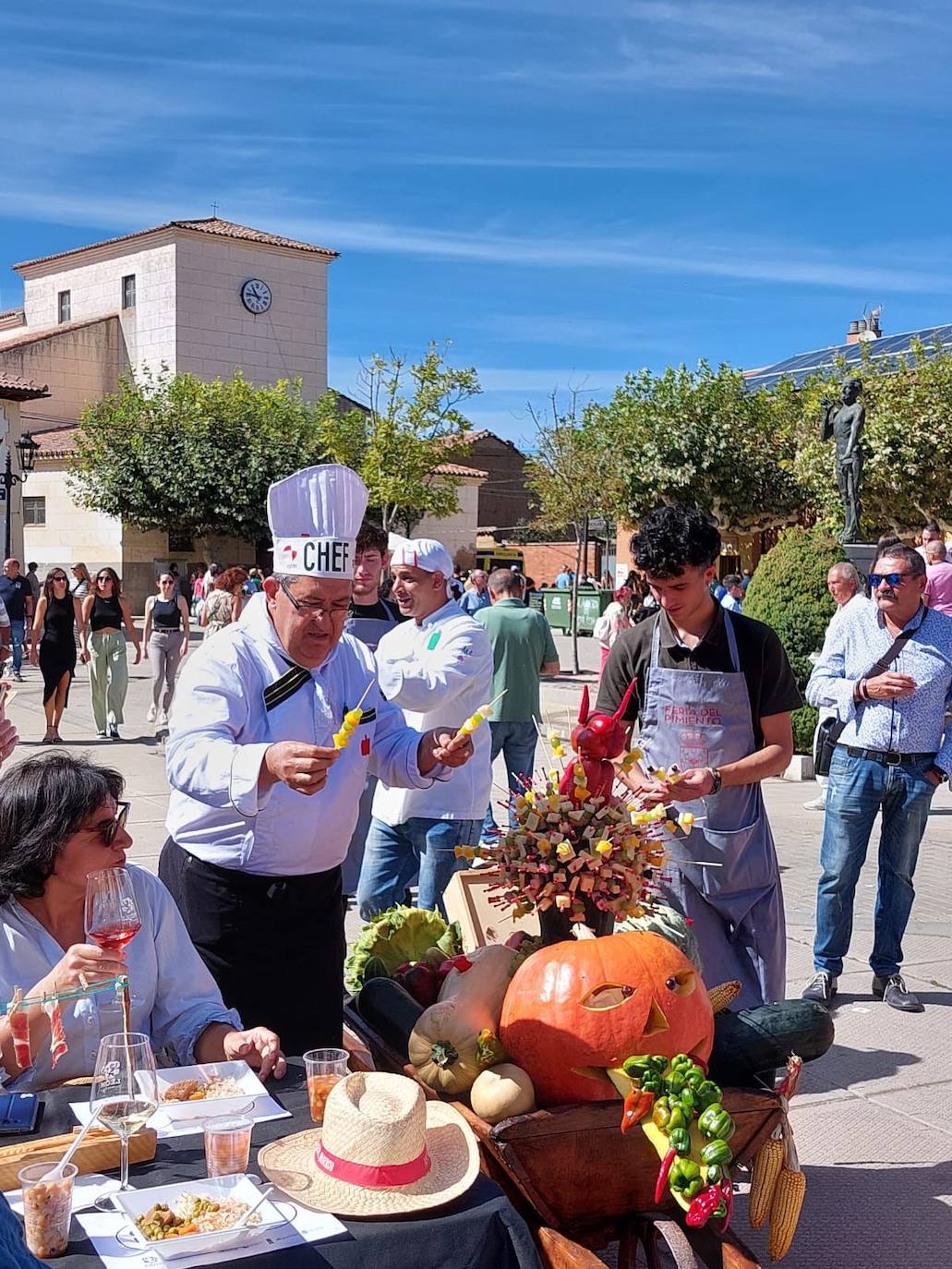 Éxito de la 38 Feria del Pimiento Morrón de Fresno de la Vega