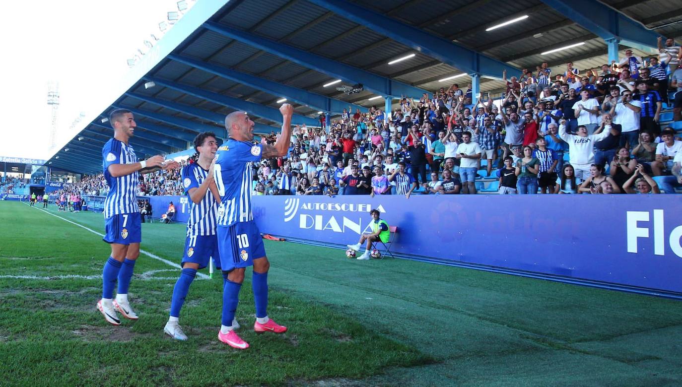 Las mejores imágenes del Ponferradina - Osasuna Promesas