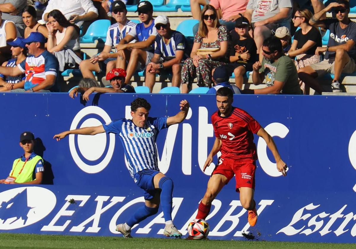 Las mejores imágenes del Ponferradina - Osasuna Promesas