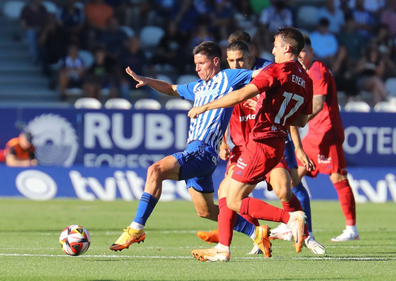 Las mejores imágenes del Ponferradina - Osasuna Promesas