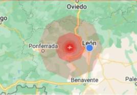 Terremoto vivido en León este sábado.