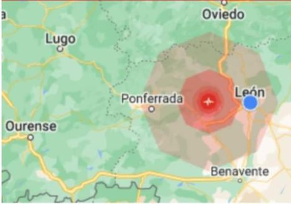 El terremoto registrado en León fue de magnitud VI.