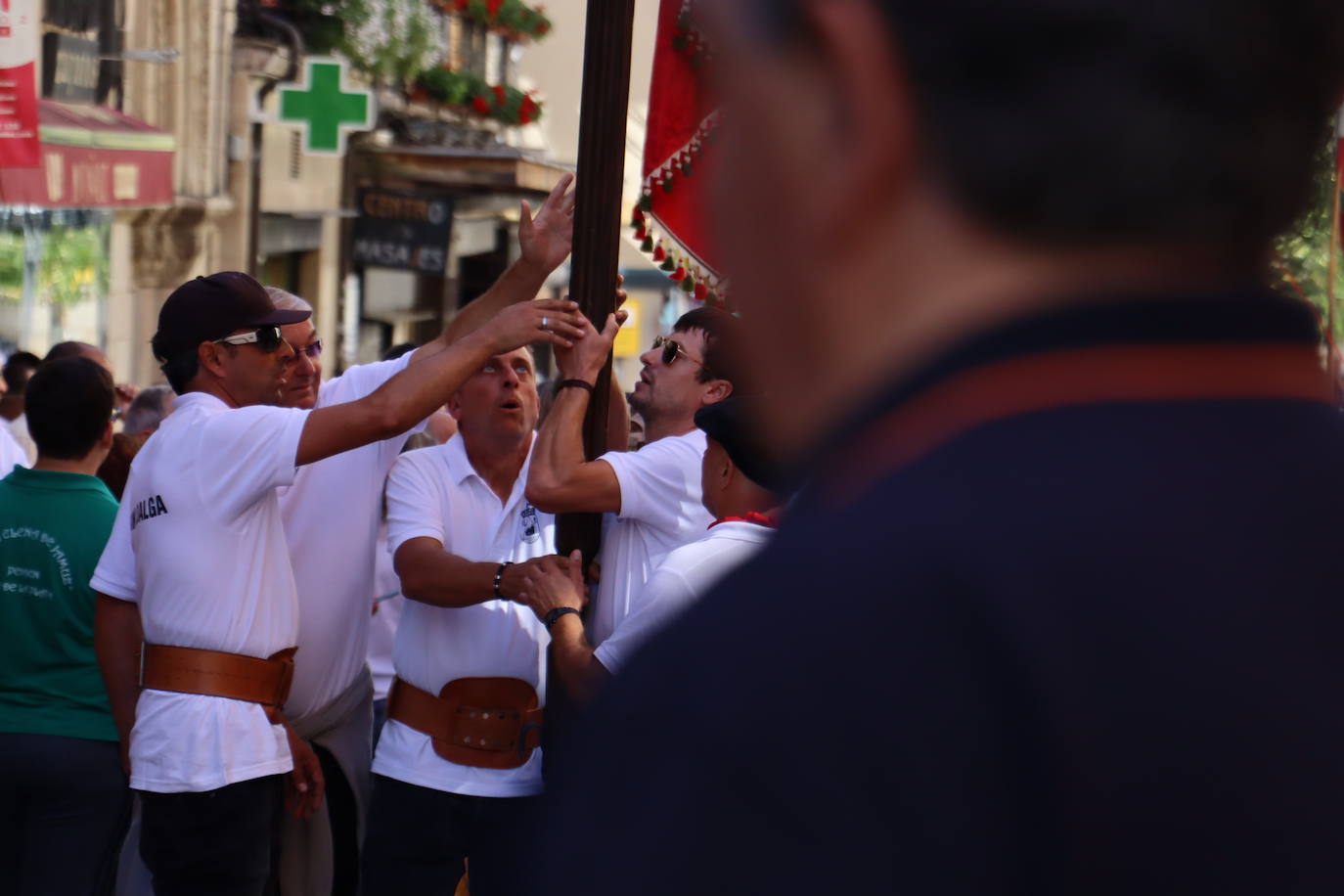 Desfile de pendones en León