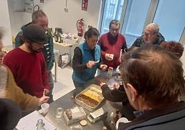 Elaboración de recetas con productos locales, durante el año 2022 en Huergas de Babia