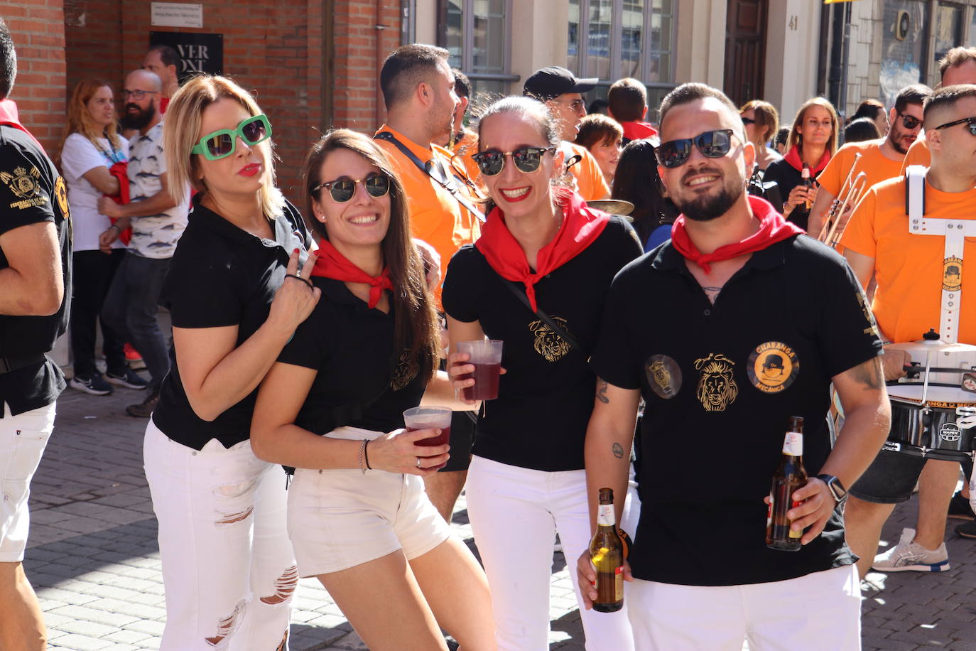 Desfile de peñas en San Froilán