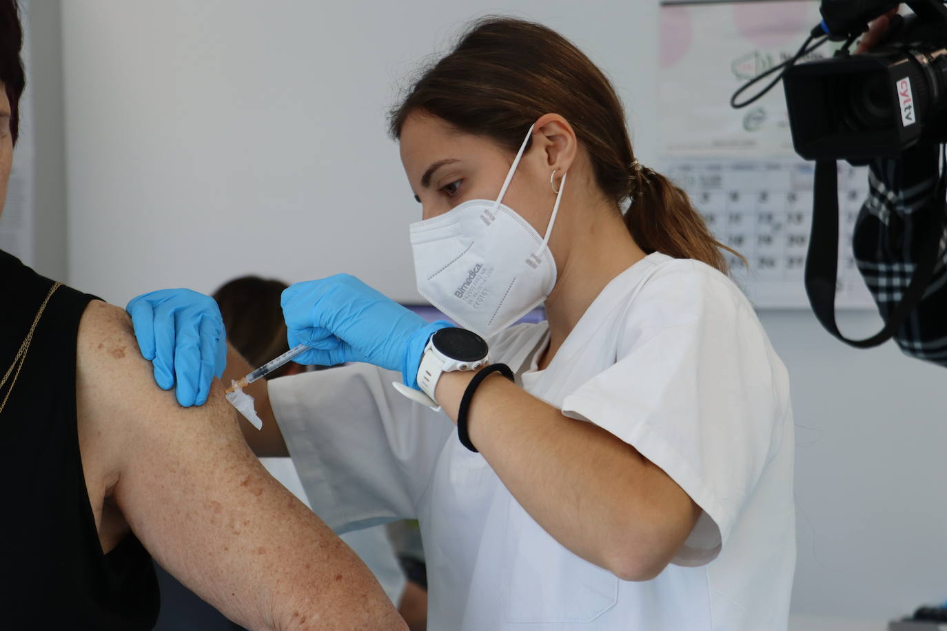 Comienza la vacunación de la gripe en León