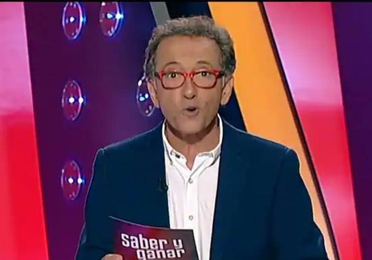 Jordi Hurtado, presentador de Saber y Ganar.