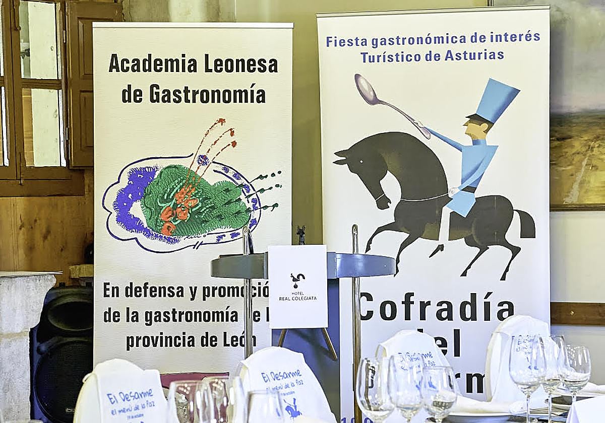 La Academia Leonesa de Gastronomía, Embajadora Honoraria de la Cofradía del Desarme de Oviedo