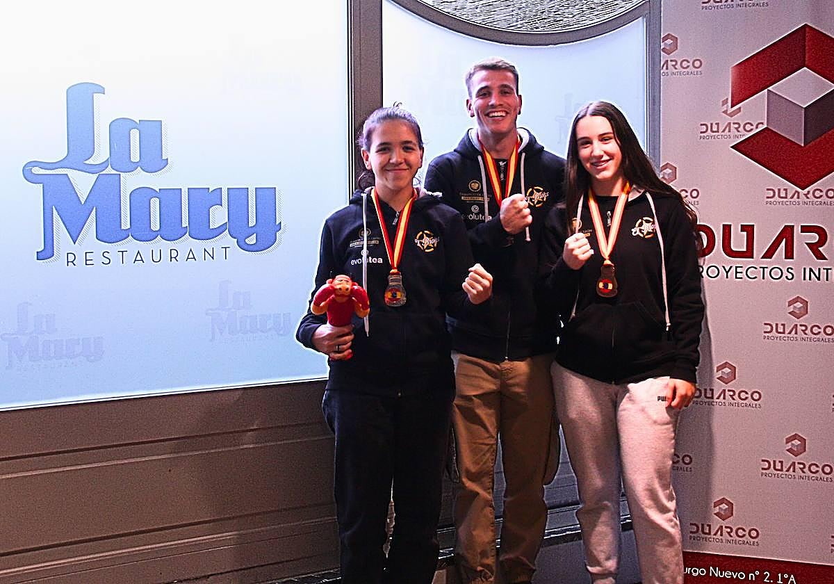 Dos oros y un bronce para el Olímpico en el Abierto Nacional de Clubes