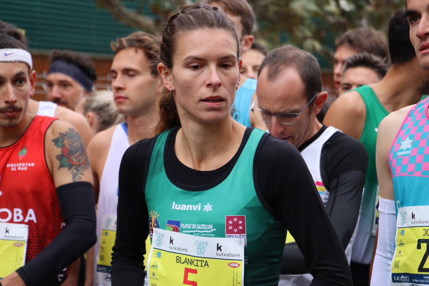 Salida y meta de los 10km de León