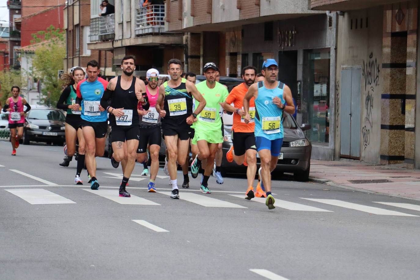Salida y meta de los 10km de León