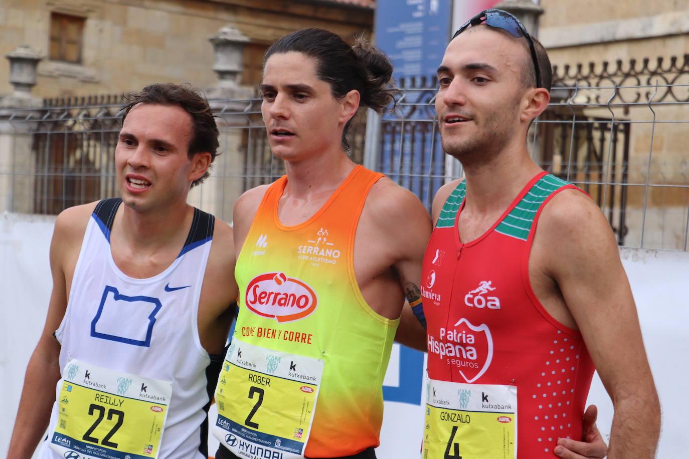 Salida y meta de los 10km de León