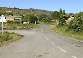 Carretera en la provincia de León.