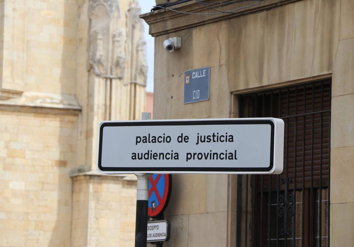 Audiencia Provincial de León, donde se juzgaron los hechos.