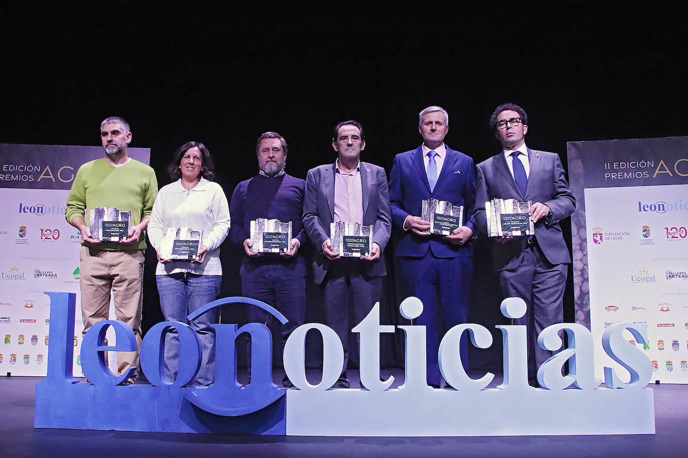 Premiados de los II Premios Agro Leonoticias